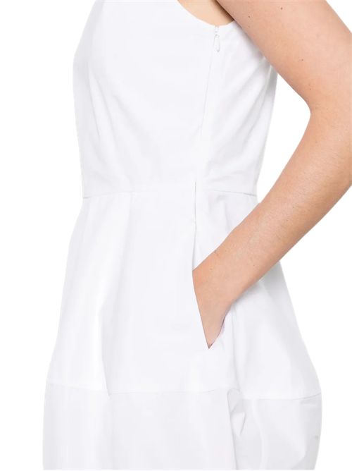 sculptural poplin dress Róhe | 419-33-111100 OPTIC WHITE